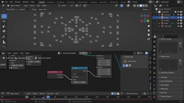 Geometry Nodes einfacher animieren [Blender-Tutorial] смотреть онлайн