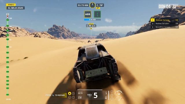 Toyota GR Hilux IMA - Shameer Variawa | Dakar Desert Rally - Gameplay [4K60FPS] смотреть онлайн