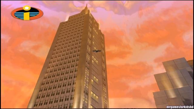 The Incredibles Mr. Incredible Rooftop Heist Begins Fun Kids Games смотреть онлайн