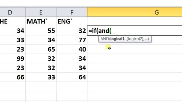 IF AND Logical function in excel in Hindi смотреть онлайн