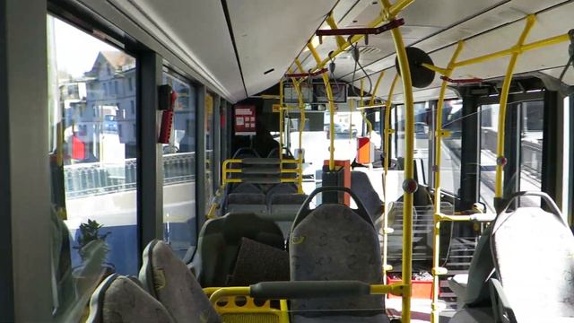 Ride in MB Citaro K Unterseen Interlaken Switzerland смотреть онлайн