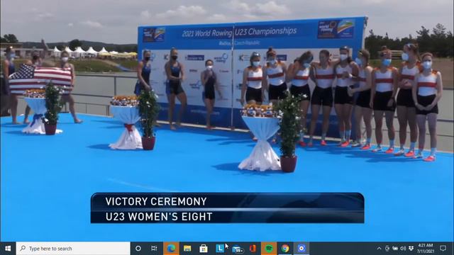 World U23 Rowing Championship Sierra Bishop USA Video 21 07 11 04 26 47 смотреть онлайн