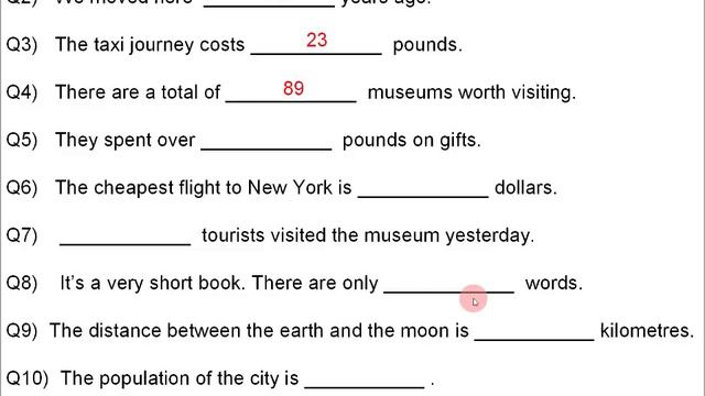 Understand NUMBERS - English listening exercise смотреть онлайн