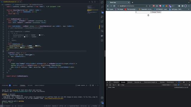 Мемоизация в React. Хуки useMemo, useCallback смотреть онлайн