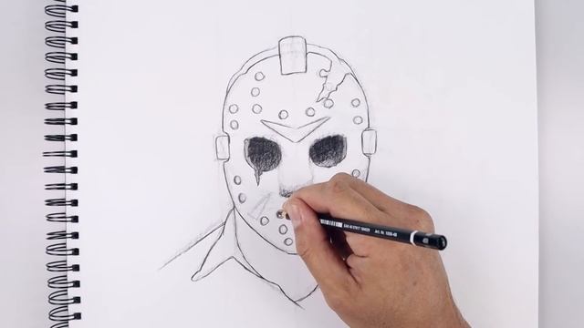 How To Draw Jason Voorhees | Friday The 13th смотреть онлайн