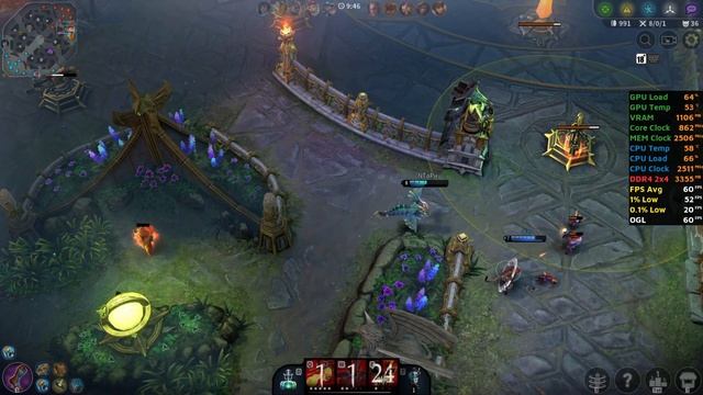 Vainglory PC Alpha | Nvidia Geforce 940MX | i5 7200U смотреть онлайн