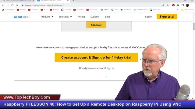 Raspberry Pi LESSON 40: How to Set Up a Remote Desktop on Raspberry Pi Using VNC смотреть онлайн