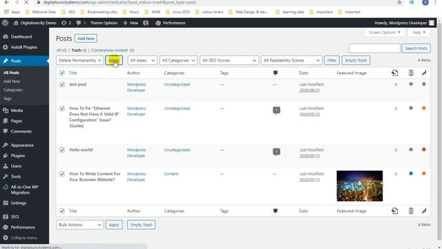 How To Bulk Delete WordPress Posts | WordPress Bulk Post Editor смотреть онлайн