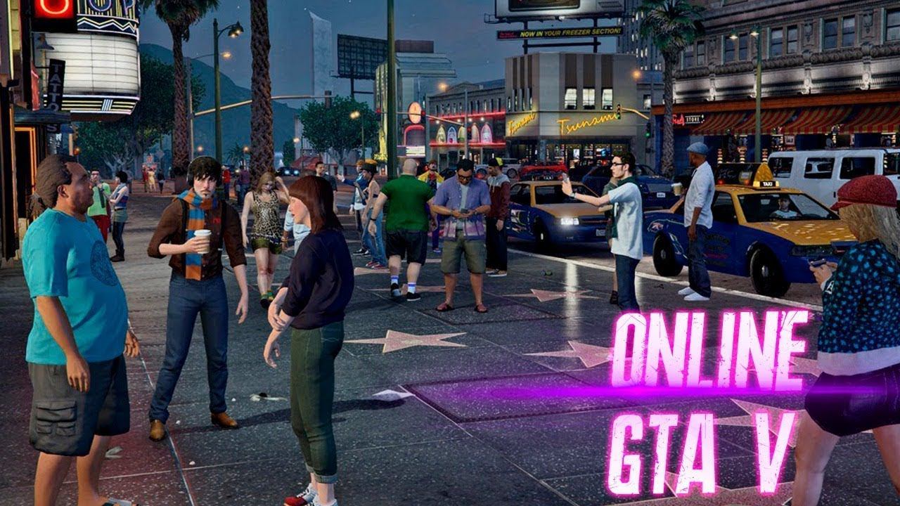 GTA V ONLINE смотреть онлайн