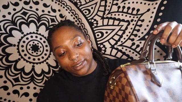 UNBOXING LOUIS VUITTON SPEEDY 30 DAMIER EBENE + KEY POUCH| REVIEW/CHAT