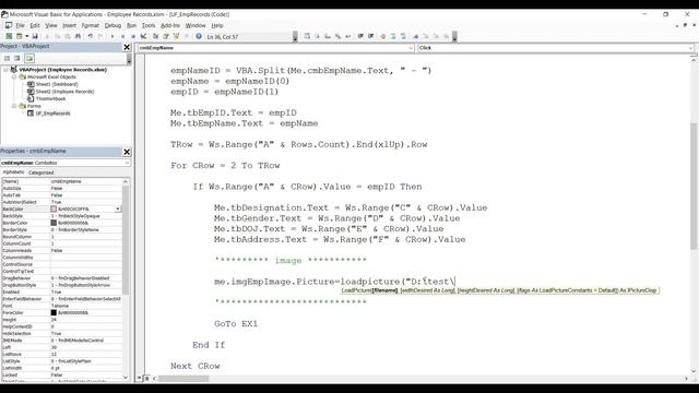 How To Show Picture In Image Box Through Excel VBA | Excel Macro | VBA Programming |Excel Automatio смотреть онлайн