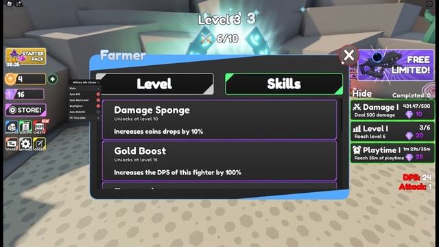 [UGC LIMITED] Roblox Military Idle Clicker Script - Kill Aura | Auto Farm смотреть онлайн