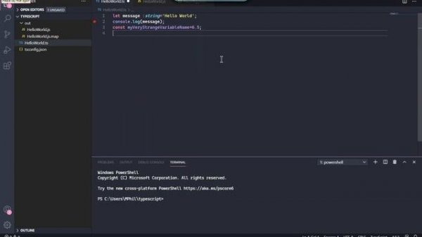 Dictating into Visual Studio code using Windows speech recognition
