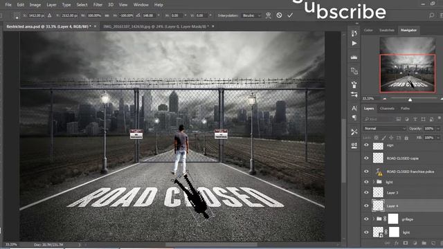 Photoshop Manipulation | Restricted Area смотреть онлайн