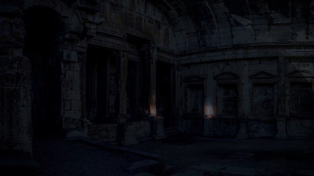 DUNGEON Ambience with music - mysterious sounds that eco in a dark dungeon + ambient music смотреть онлайн