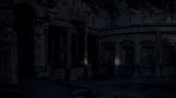 DUNGEON Ambience with music - mysterious sounds that eco in a dark dungeon + ambient music