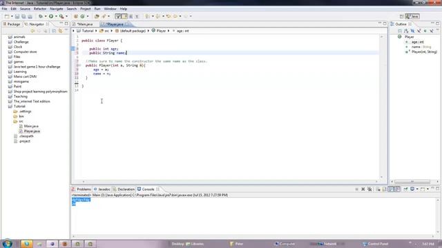 Java tutorial #9 Constructors and parameters. смотреть онлайн