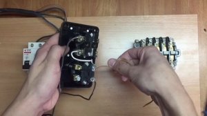 Подключение магнитного пускателя с катушкой на 380В