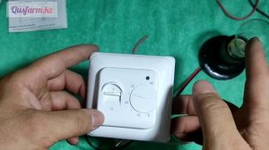 Термостат для теплого пола механический на 220В 16А Терморегулятор