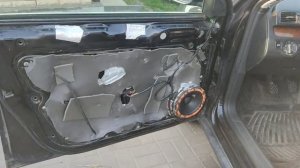 Замена штатной акустики на VW Passat b6 на DL GRYPHON Pro 165 midbass