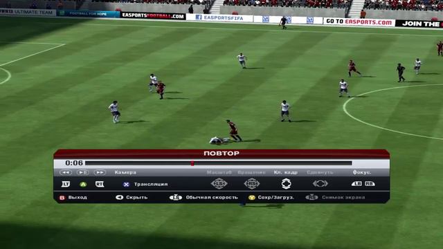 Шикарный гол новичка в игре Fifa 13 смотреть онлайн