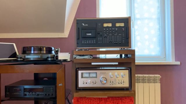Nakamichi 1000 MkII. Воспроизведение кассеты, запись с винила смотреть онлайн