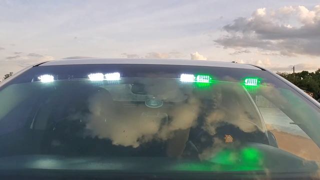 FLASH PATTERNS ON EXTREME TACTICAL DYNAMICS VISOR LIGHTBAR смотреть онлайн