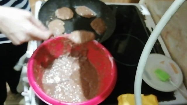 Готовлю оладья из печени. смотреть онлайн