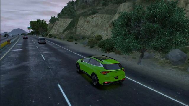 GTA V KIA SPORTAGE 2023 #GTA V смотреть онлайн