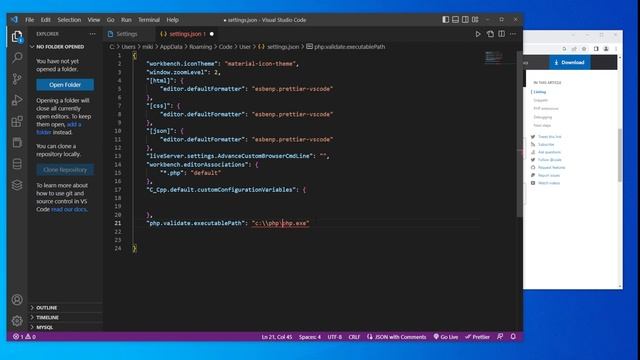como INSTALAR PHP en VISUAL studio CODE (2023) ? смотреть онлайн