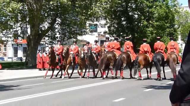 казаки парад в краснодаре