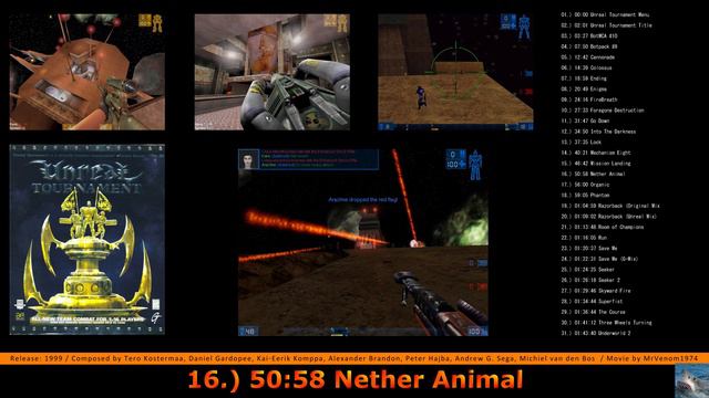 UNREAL TOURNAMENT (1999) OST [Full] OFFICIAL GAME SOUNDTRACK