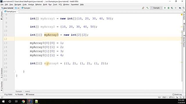 #6 Java Tutorial for Beginners - Array in Java смотреть онлайн