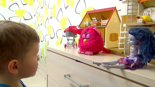 ИГОРЬ Сломал куклу МОНСТЕР ХАЙ САША РАССЕРДИЛАСЬ НОВОЕ ВИДЕО ДЛЯ ДЕТЕЙ Monster High смотреть онлайн