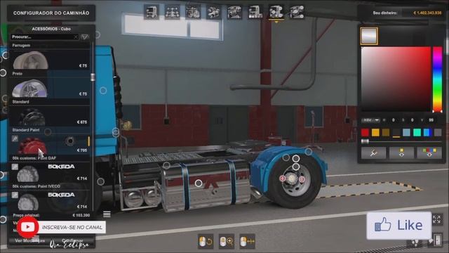 Renault Premium do Léo Gamer top de mais - ETS 2 Versao 1.43 смотреть онлайн