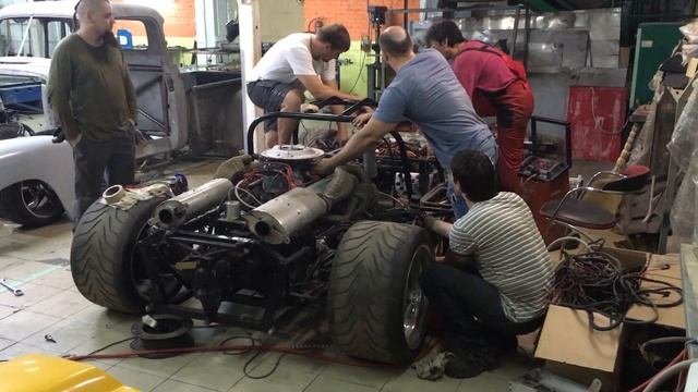 ULTIMA GTR V8.: Первый запуск после болезни... смотреть онлайн