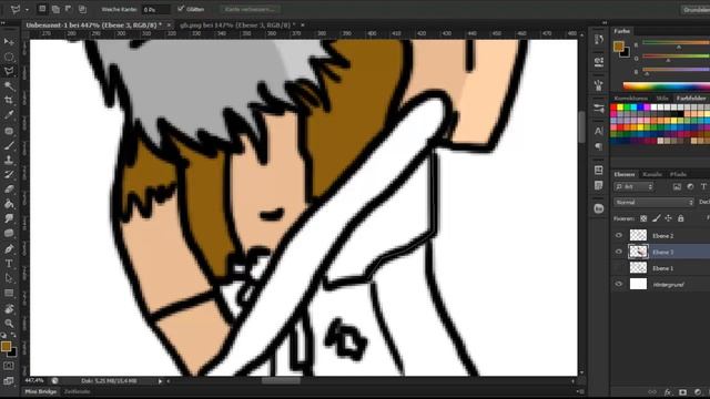 The B-Team - Photoshop CS6 Speedart [HD]