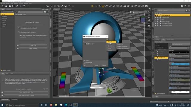 TUTO Daz Studio - Export, Save as shader, texture preset смотреть онлайн