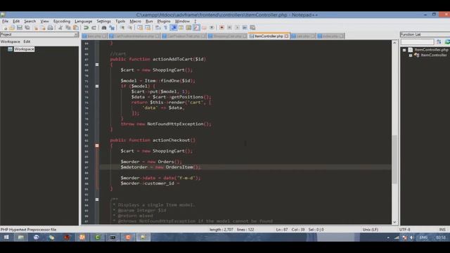 Cara Membuat Shopping Cart Yii2 Part 2 смотреть онлайн