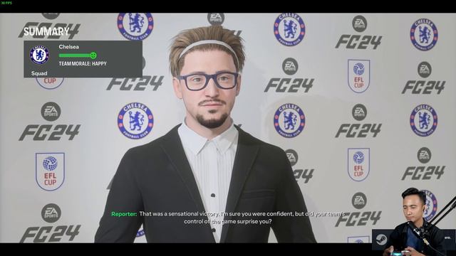 CHELSEA CAREER MODE FC24 | LORD MUDRYK CETAK 2 GOL смотреть онлайн