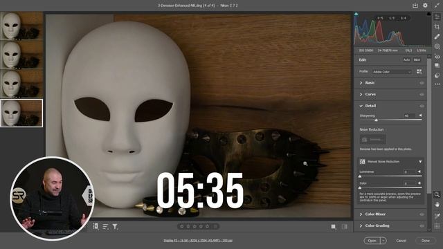 New AI Denoise Tool in Photoshop Camera Raw Filter and Lightroom смотреть онлайн