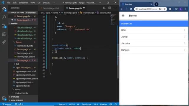 Ionic 4 - Nav Push with Parameter смотреть онлайн