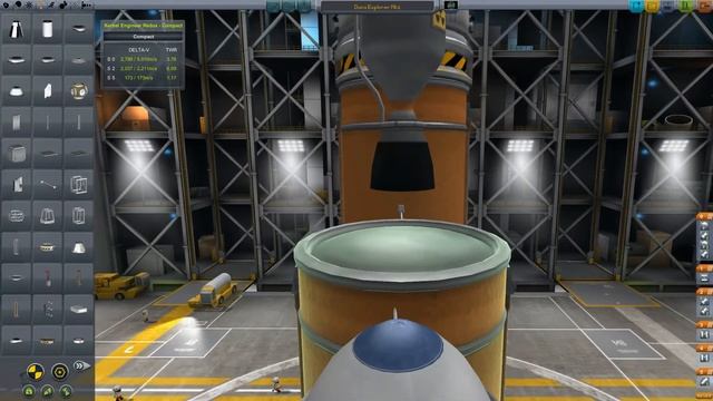 Kerbal Space Program Ep. 9 - Duna Vehicle Construction смотреть онлайн