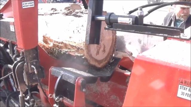 Oregon Logging Conference - Demonstrating Brute Force 24-30 Firewood Processor смотреть онлайн