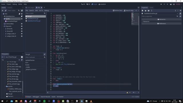 Introducing StateMachine || Godot 3.5 Platform Fighter Tutorial || Part 3 смотреть онлайн