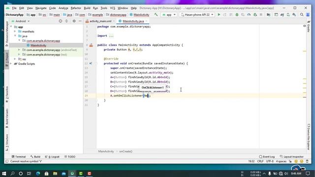 How to create Dictionary App in Android Studio 2021 смотреть онлайн