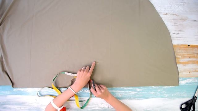 Платье-круг БЕЗ ВЫКРОЙКИ за 3 минуты!)) смотреть онлайн