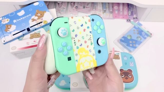 Unboxing Nintendo Switch Animal Crossing Accessories Haul + Setup смотреть онлайн
