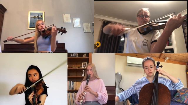 Watford Girls Grammar School Mozart Clarinet Quintet смотреть онлайн