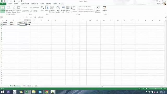 Introduction to Excel VBA - Module 11 (Find Formula and Referencing Errors) смотреть онлайн